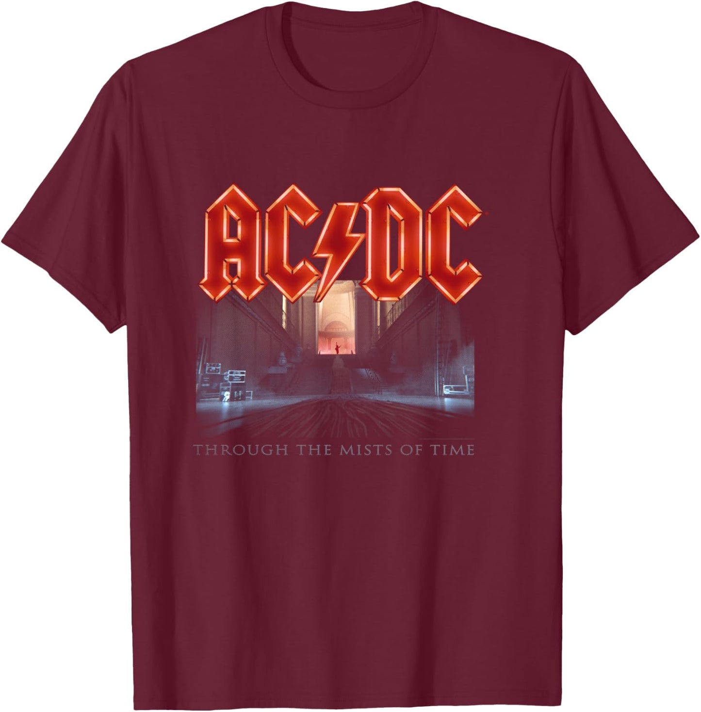 AC/DC - Through the mists of time T-Shirt - T-Shirt | Maroon