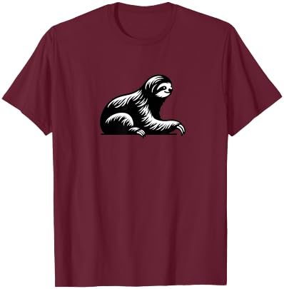 Paresseux - Animal préféré du zoo T-Shirt - T-Shirt | Maroon