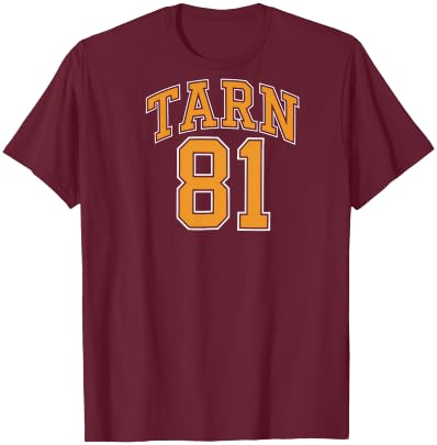 Tarn 81 , Black, S T-Shirt - T-Shirt | Maroon