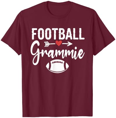 Football Grammie Sports Football Lover T-Shirt - T-Shirt | Maroon