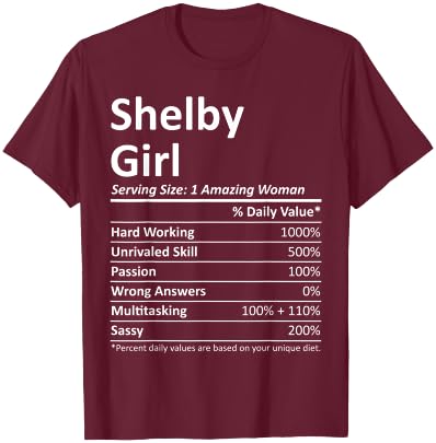 SHELBY GIRL NC NORTH CAROLINA Funny City Home Roots USA Gift T-Shirt - T-Shirt | Maroon