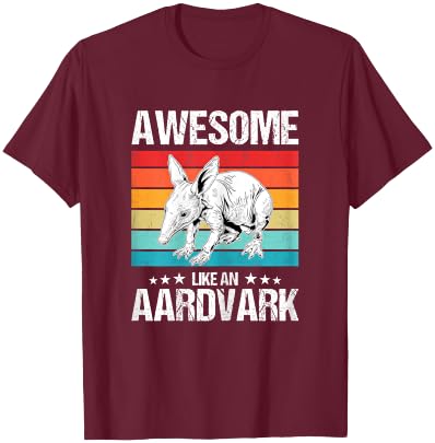 Erdferkeln Erdferkel T-Shirt - T-Shirt | Maroon