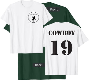 Ram Ranch Cowboy 19 meme T-Shirt - T-Shirt | Forest