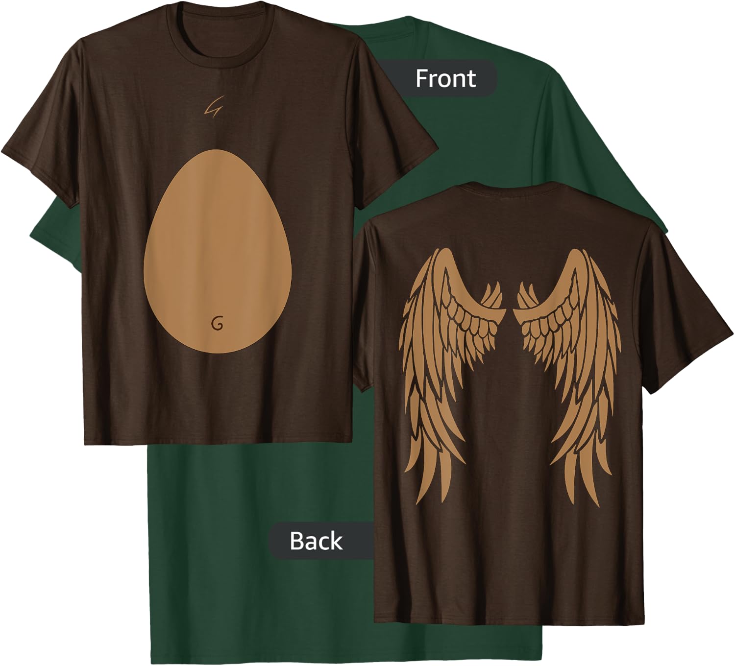 Costume Flying Monkeys Halloween ( wings on the back) T-Shirt - T-Shirt | Forest