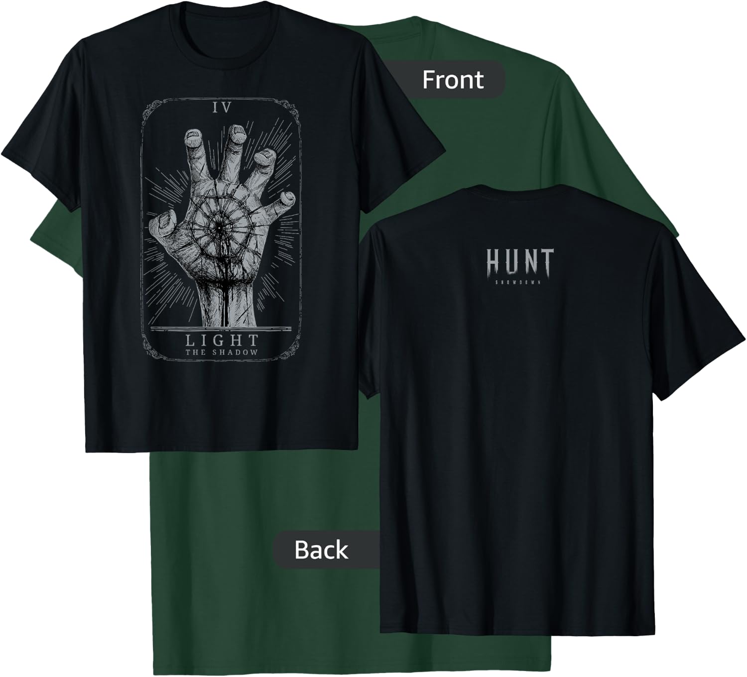 Hunt: Showdown Light the Shadow T-Shirt - T-Shirt | Forest