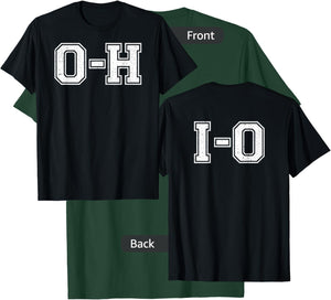 Vintage OH IO Double-sided T-Shirt - T-Shirt | Forest