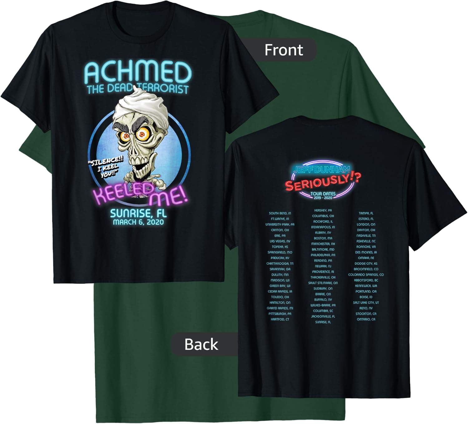 Achmed The Dead Terrorist Sunrise, FL T-Shirt - T-Shirt | Forest