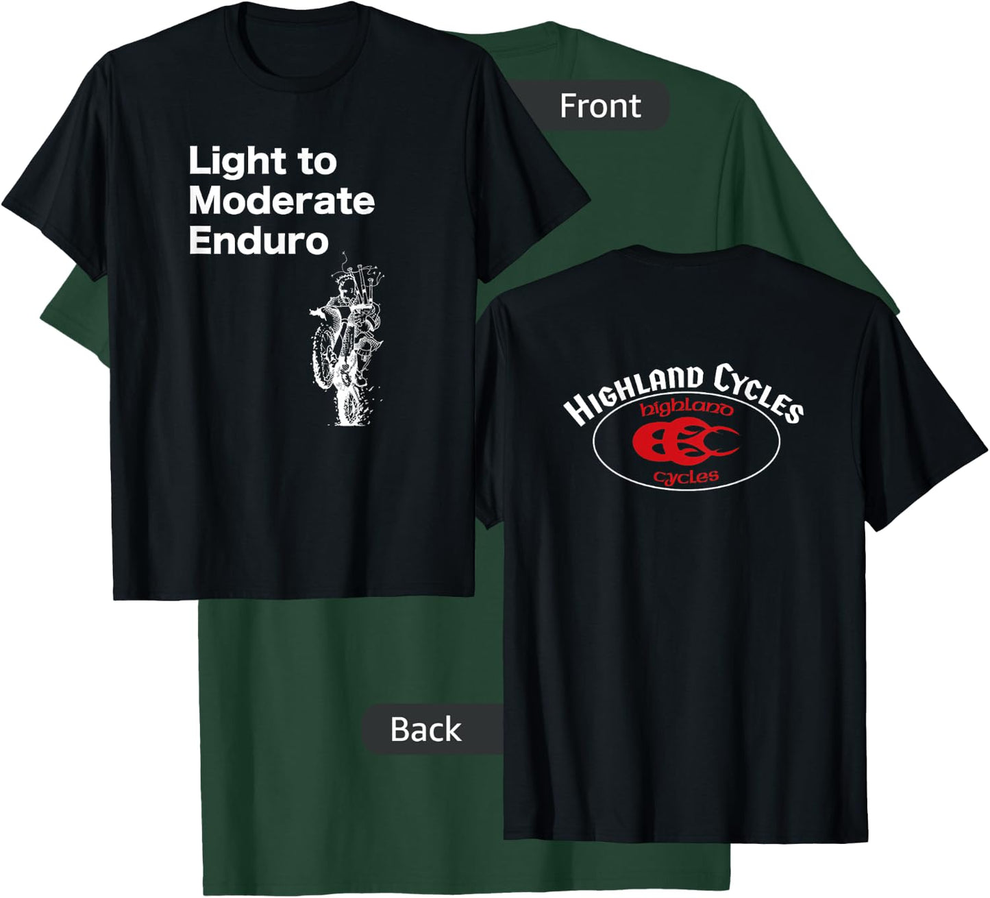 Light to moderate enduro T-Shirt - T-Shirt | Forest
