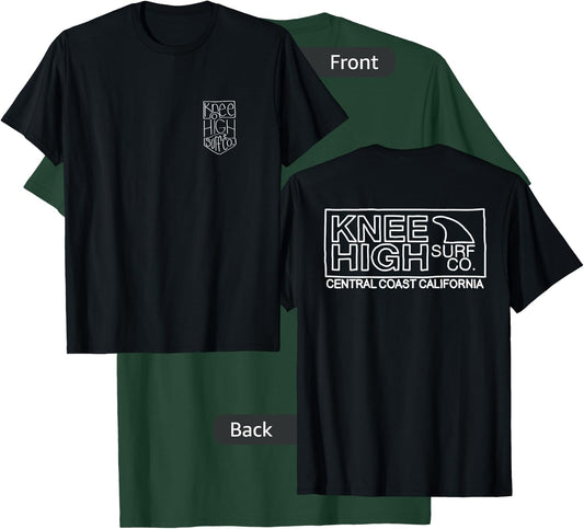 Hand Drawn Central Coast California Shirt White T-Shirt - T-Shirt | Forest