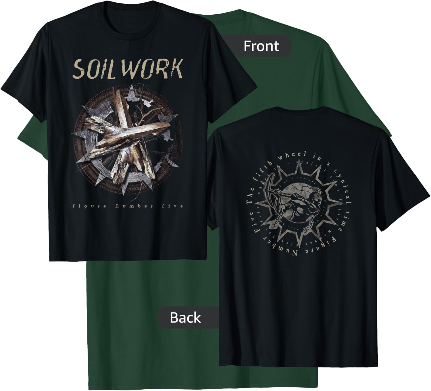 Figure Number Five T-Shirt - T-Shirt | Forest