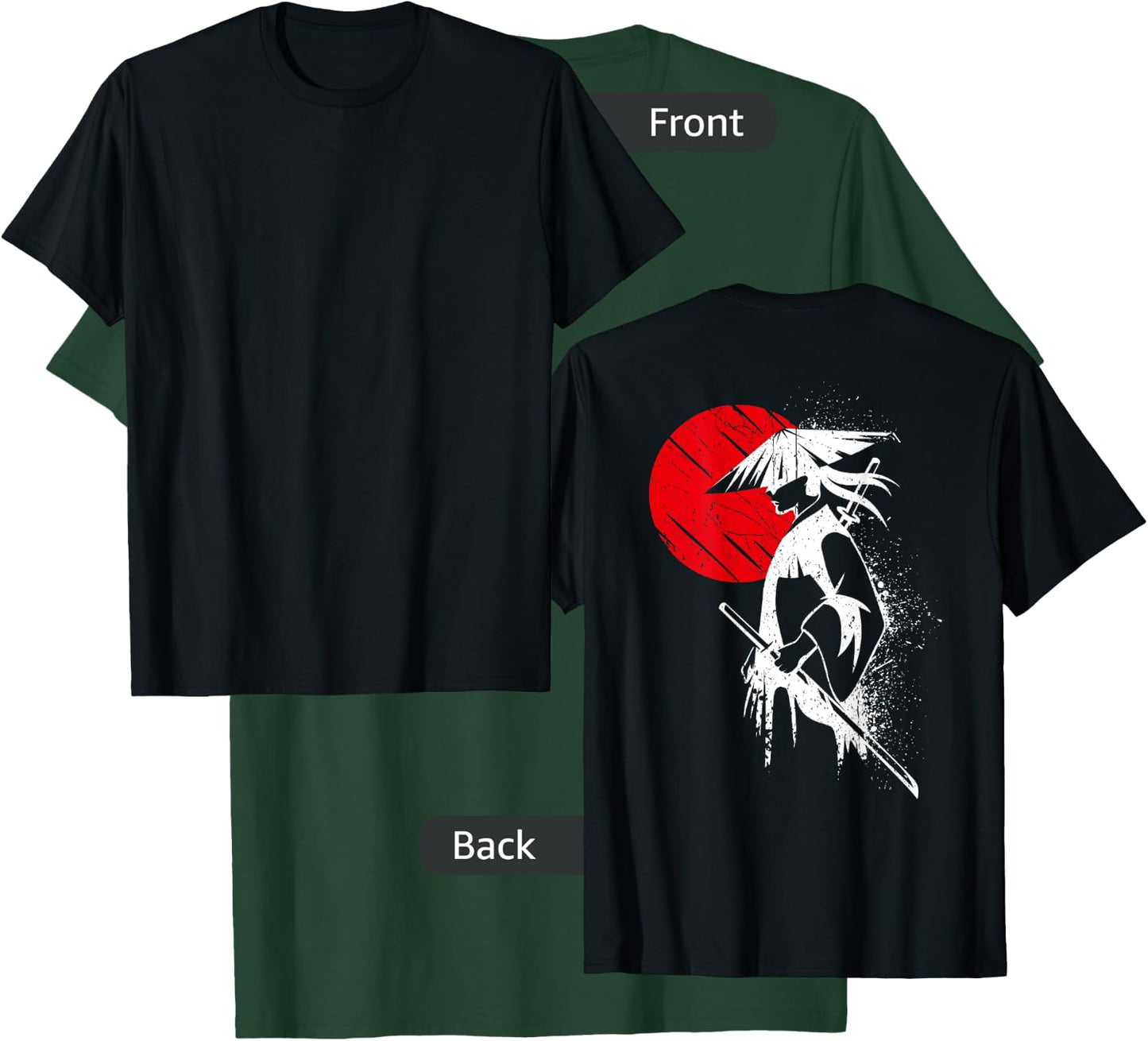 Ronin Samurai Warrior T-Shirt - T-Shirt | Forest
