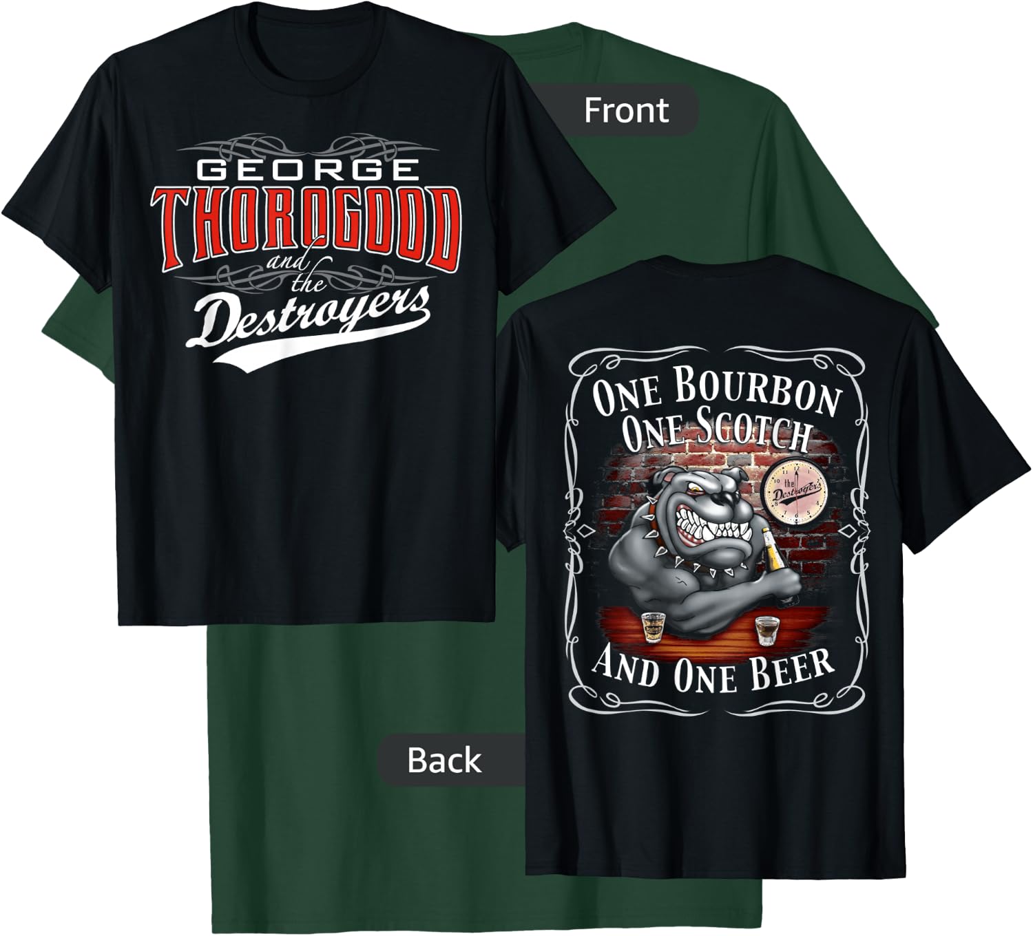 George Thorogood One Bourbon T-Shirt - T-Shirt | Forest