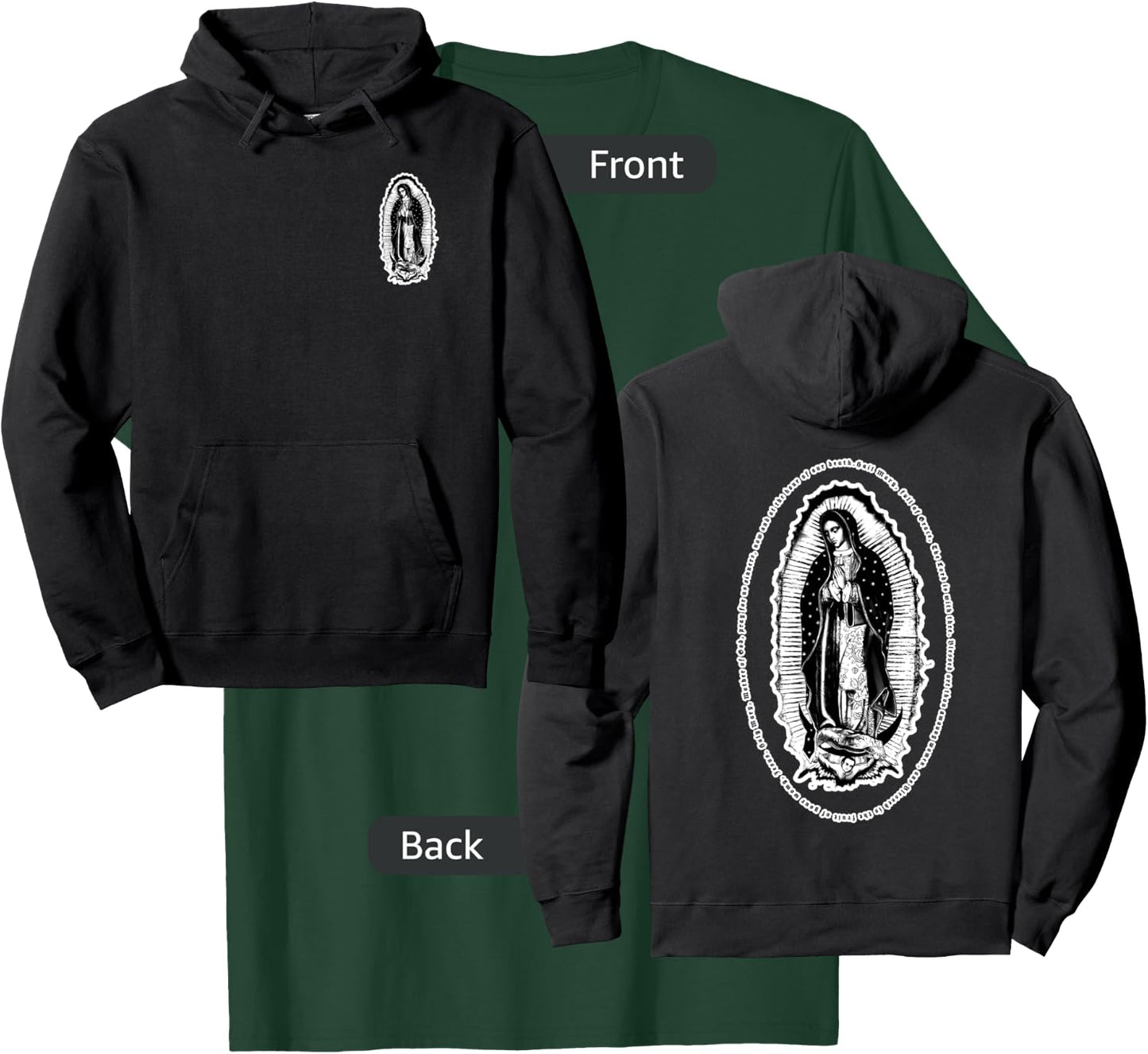 Hail Mary, Virgen de Guadalupe T-Shirt - T-Shirt | Forest