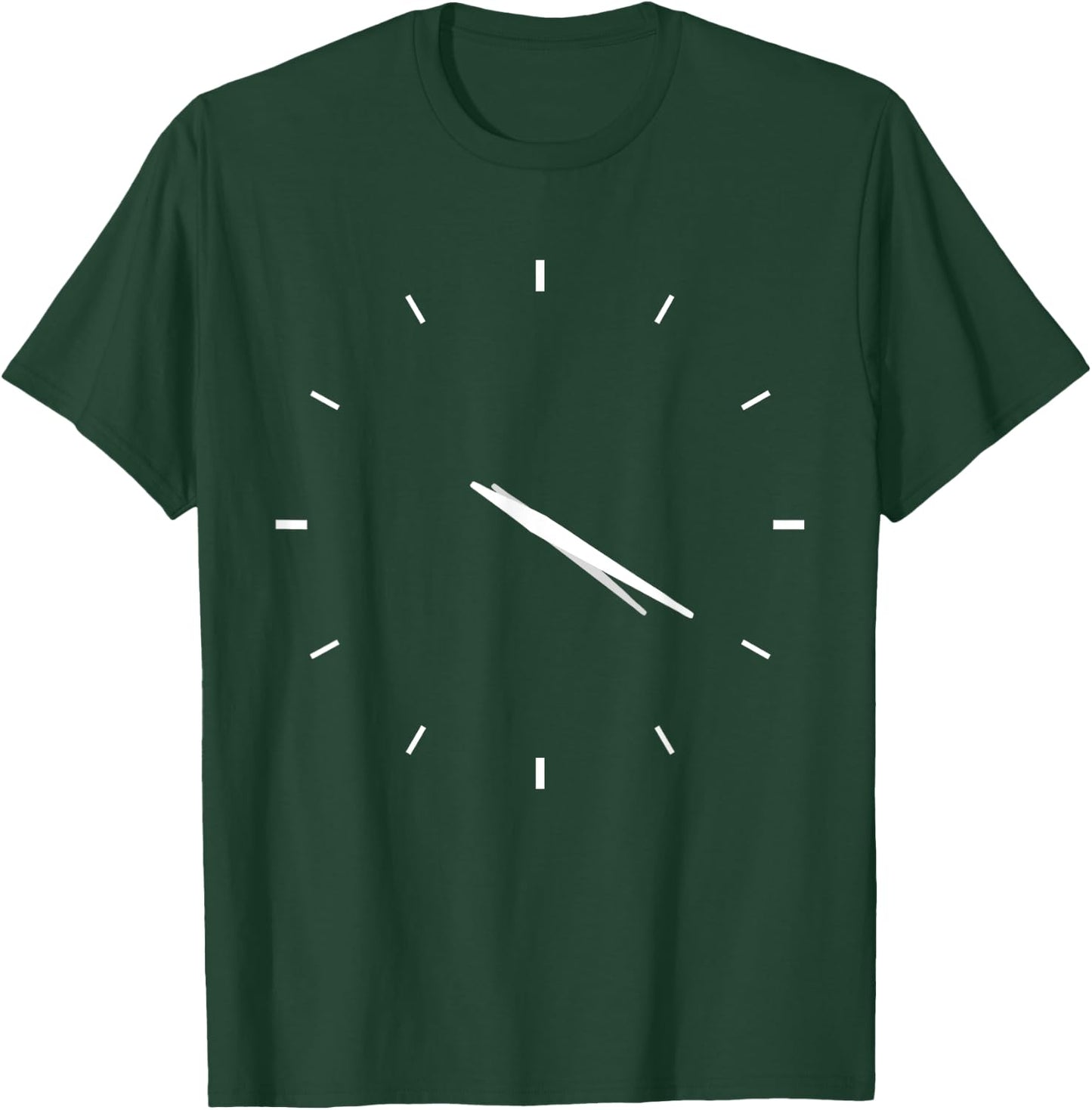 Subtle Stoner Gift, 420 Clock, THC Marijuana Vaporizer Weed T-Shirt - T-Shirt | Forest