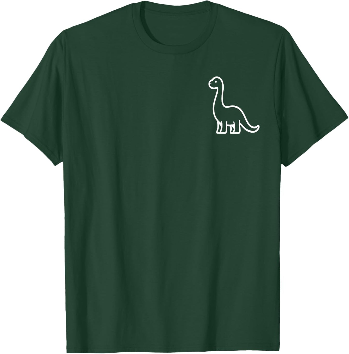 Small Dinosaur Women's Men's Children Beautiful Dinosaur , black T-Shirt - T-Shirt | Forest