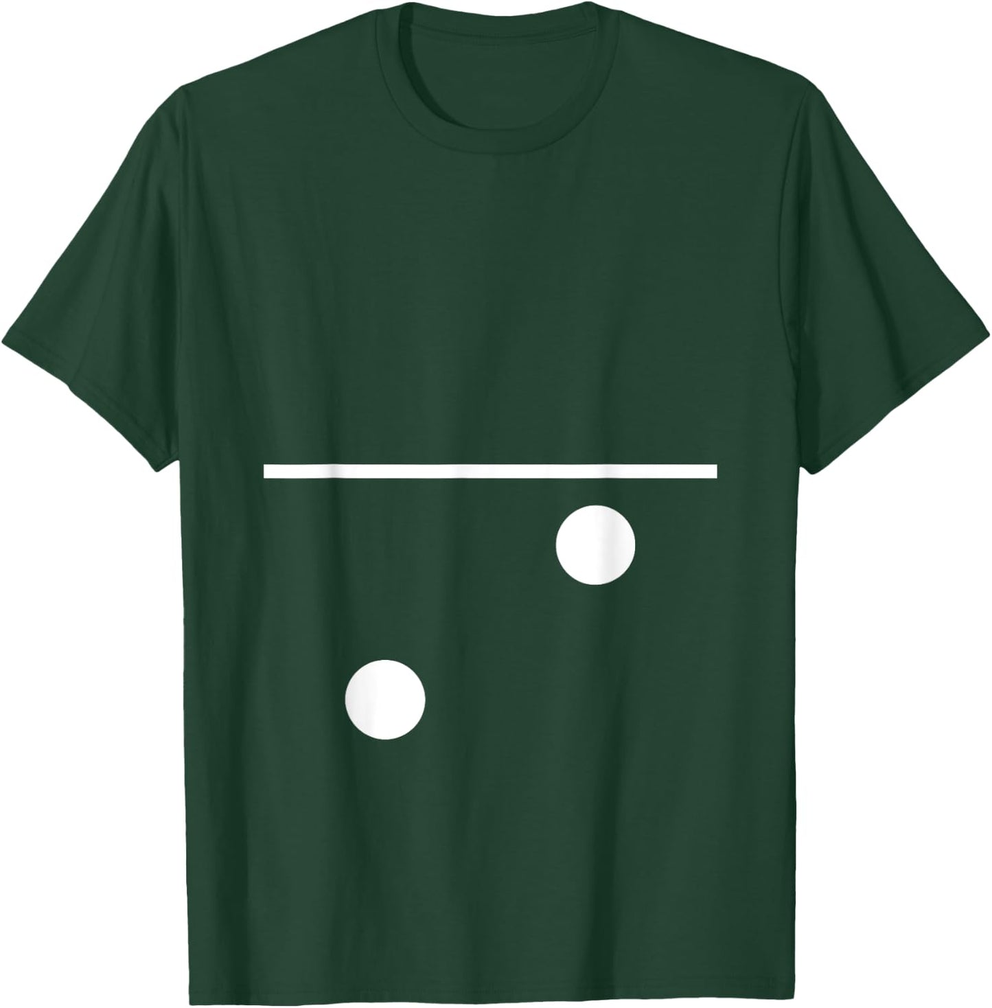 Domino Blank and 2 Matching Halloween Gift Group Costume 0-2 T-Shirt - T-Shirt | Forest