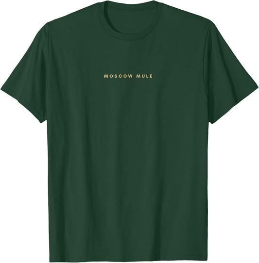 Moscow Mule Cocktail Long Drink Vodka Ginger Beer Party T-Shirt - T-Shirt | Forest