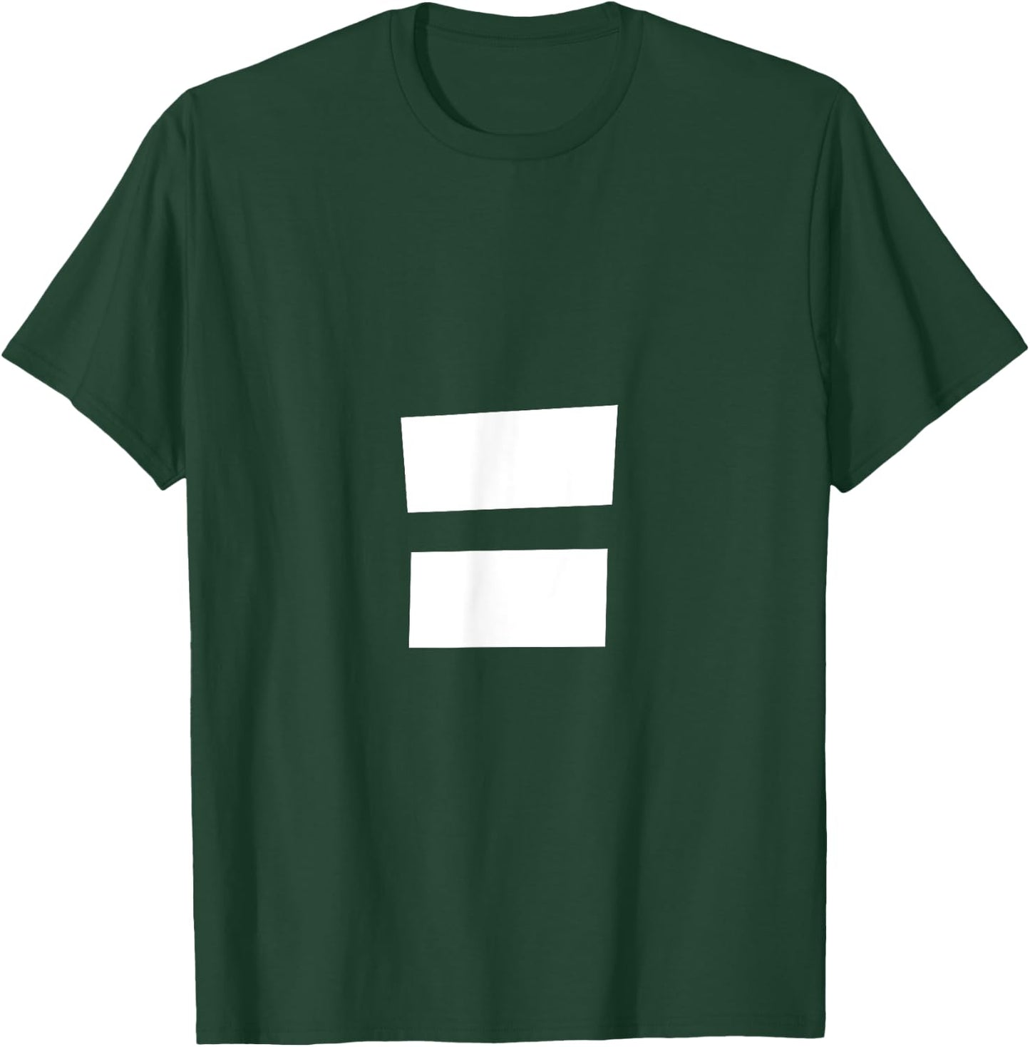 Alphabet Punctuation = Equal Sign T-Shirt - T-Shirt | Forest
