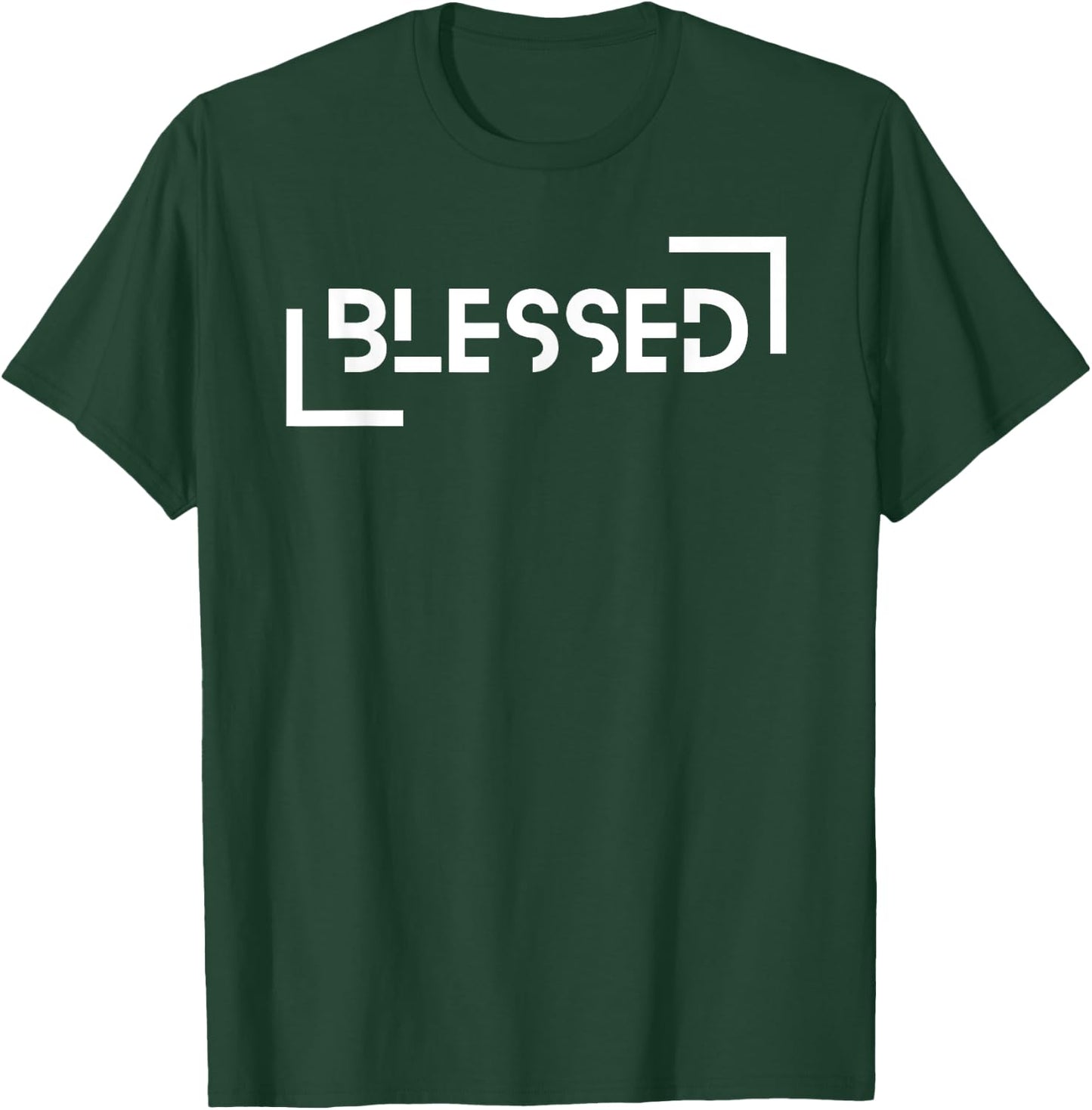 Blessed Faith Apparel |Proverbs 3:5-6 | Inspirational Wear T-Shirt - T-Shirt | Forest