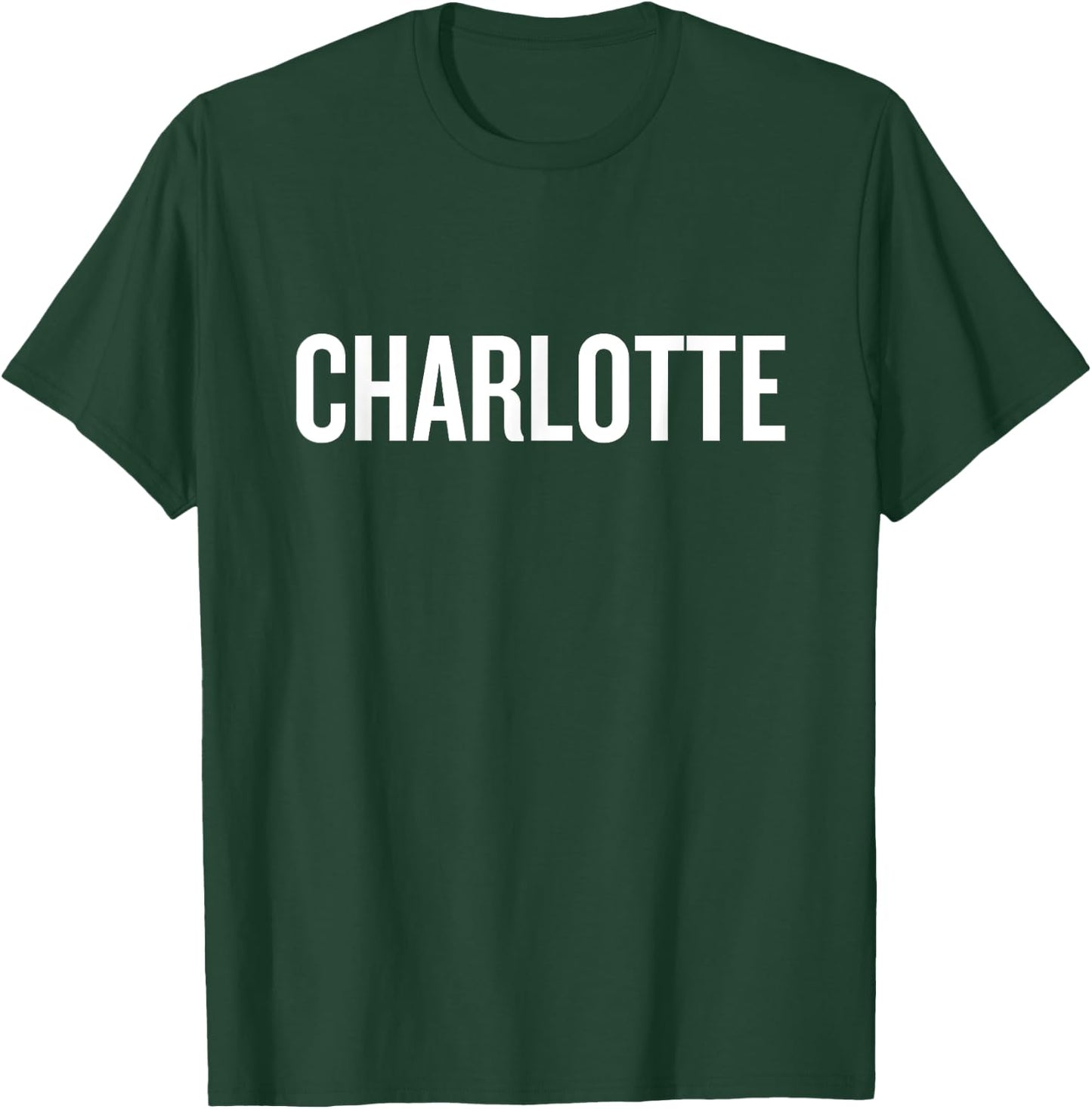 Charlotte , Black, S T-Shirt - T-Shirt | Forest