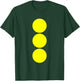 Twister Game Yellow Matching Group Costume Matching T-Shirt - T-Shirt | Forest