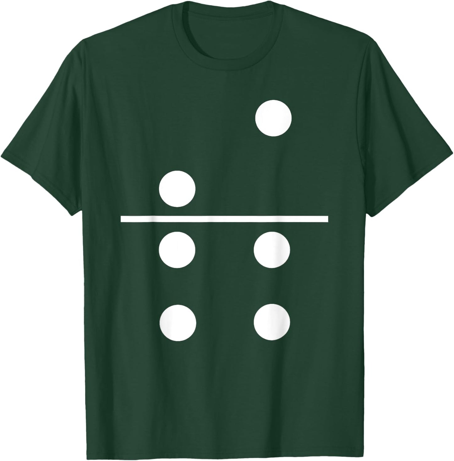 Domino Two Four Matching Halloween Gift Group Costumes 2-4 T-Shirt - T-Shirt | Forest