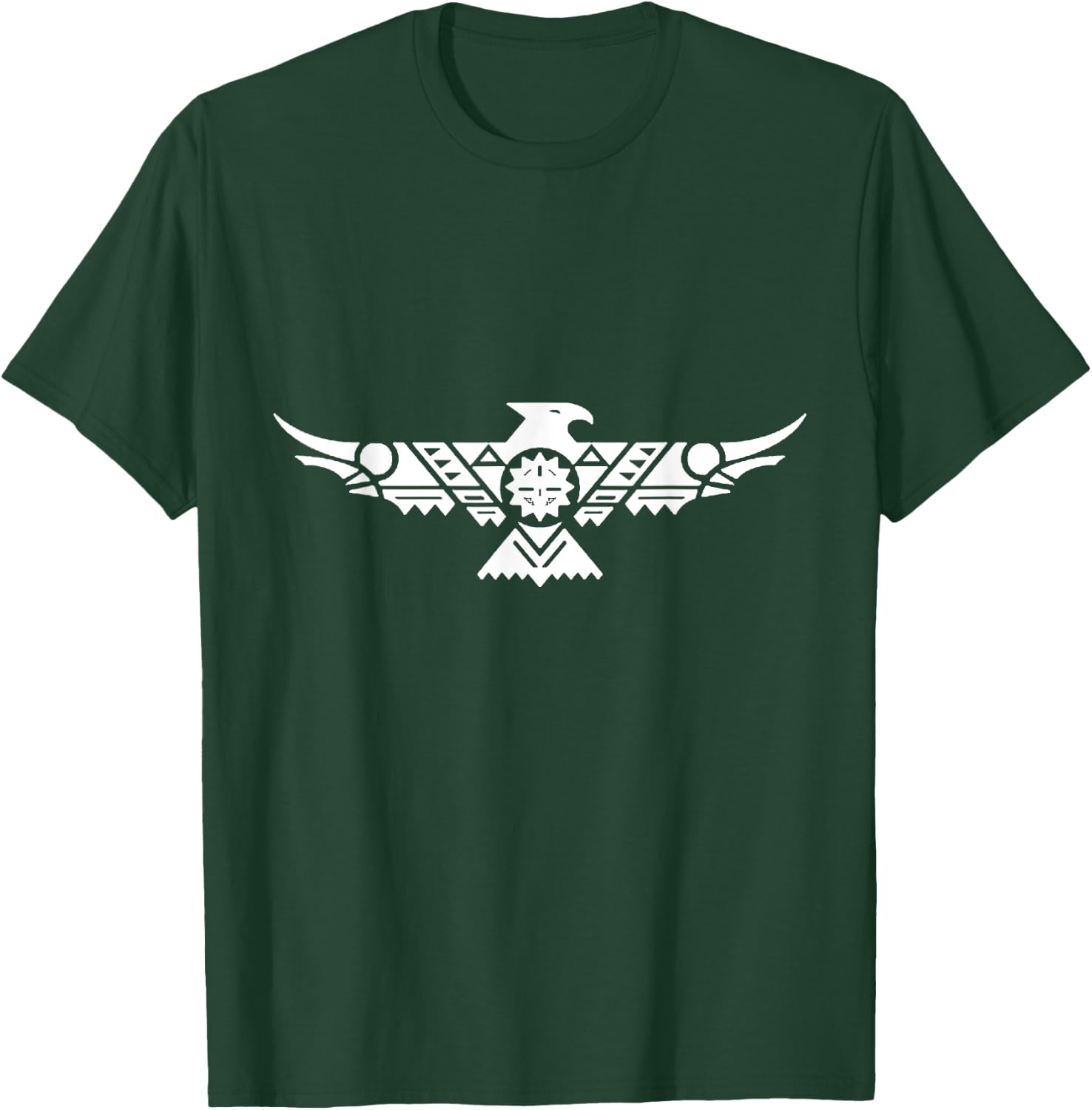 Native American Thunderbird Indigenous Peoples Day T-Shirt - T-Shirt | Forest