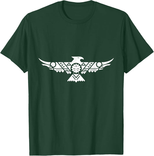 Native American Thunderbird Indigenous Peoples Day T-Shirt - T-Shirt | Forest