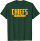 Sequoyah Chiefs Football T-Shirt - T-Shirt | Forest