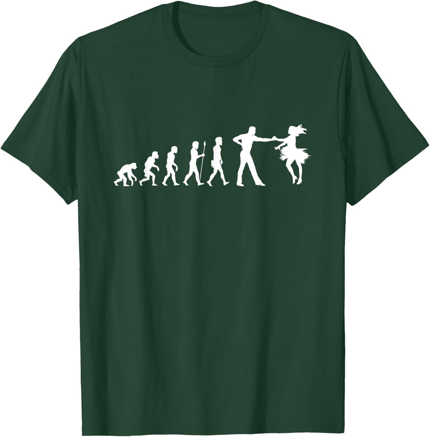 Bachata Evolution Dancer Latin America Dance Gift T-Shirt - T-Shirt | Forest