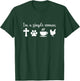 I'm a Simple Woman Jesus Dog Coffee Chicken Mothers Day T-Shirt - T-Shirt | Forest