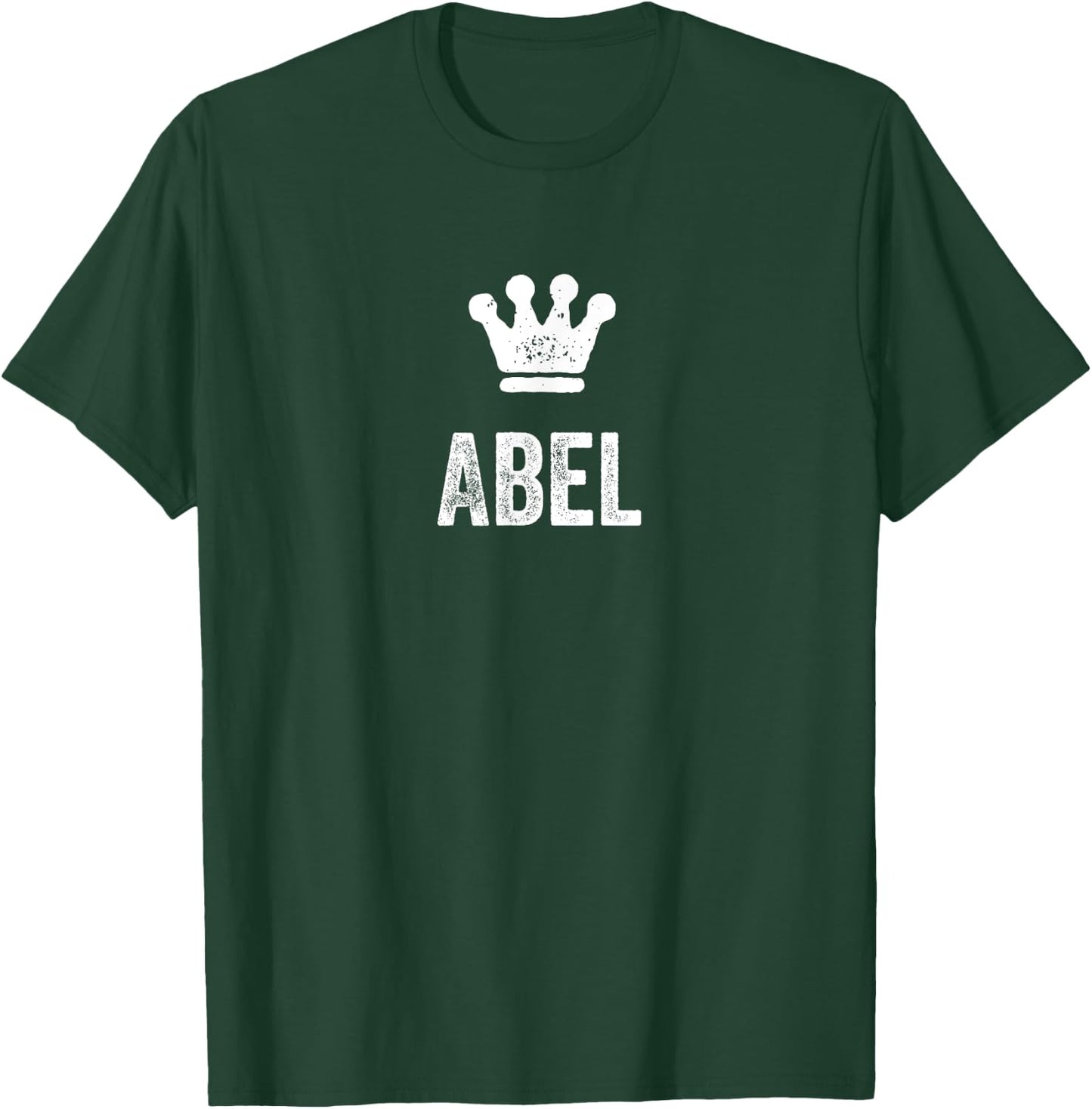 Abel the King / Crown & Name Design Called Abel T-Shirt - T-Shirt | Forest