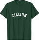 Barstool Sports Zillion Beers College Style T-Shirt - T-Shirt | Forest