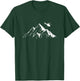 Helicopter Mountains Heli Copter Pilot Aviation Flight T-Shirt - T-Shirt | Forest