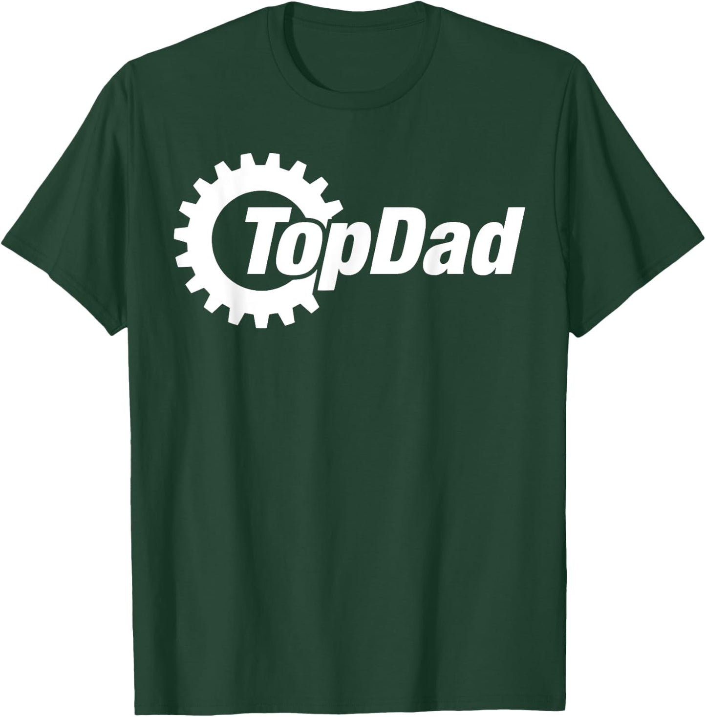 Top Dad Gear Funny Mechanic Dad T-Shirt - T-Shirt | Forest