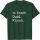 Best Dad Ever Irish Language Funny Fathers Day Gift Vacation T-Shirt - T-Shirt | Forest