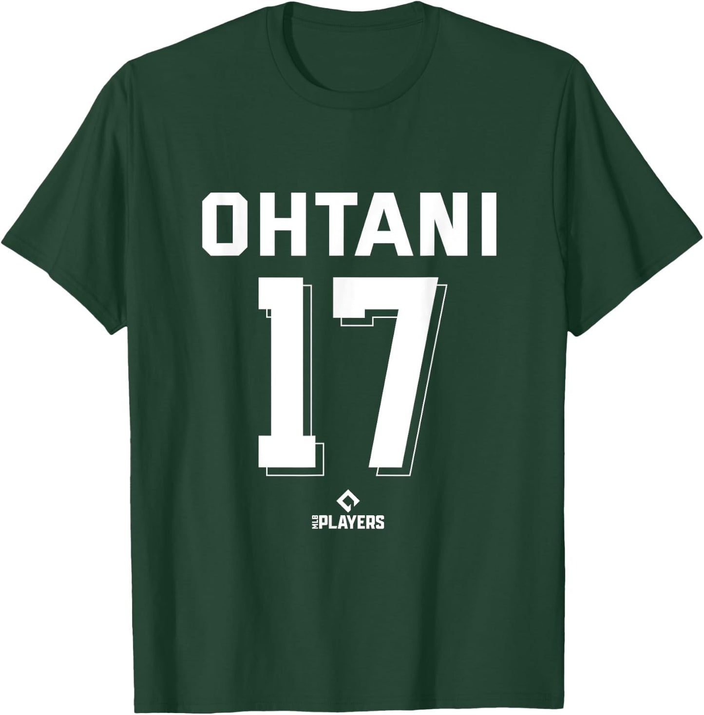 Shohei Ohtani 17 Los Angeles MLBPA Baseball Player T-Shirt - T-Shirt | Forest
