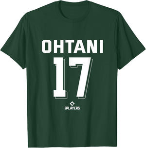 Shohei Ohtani 17 Los Angeles MLBPA Baseball Player T-Shirt - T-Shirt | Forest