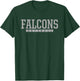 York Falcons Softball HS T-Shirt - T-Shirt | Forest