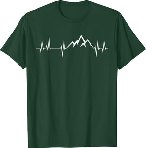Hiking Mountaineer Gift Ideas & More Black Classic Fit Short Sleeve T-Shirt - T-Shirt | Forest