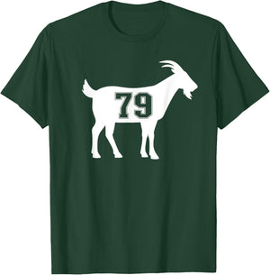 Chèvre 79 G.O.A.T. Numéro soixante-dix neuf chèvre T-Shirt - T-Shirt | Forest