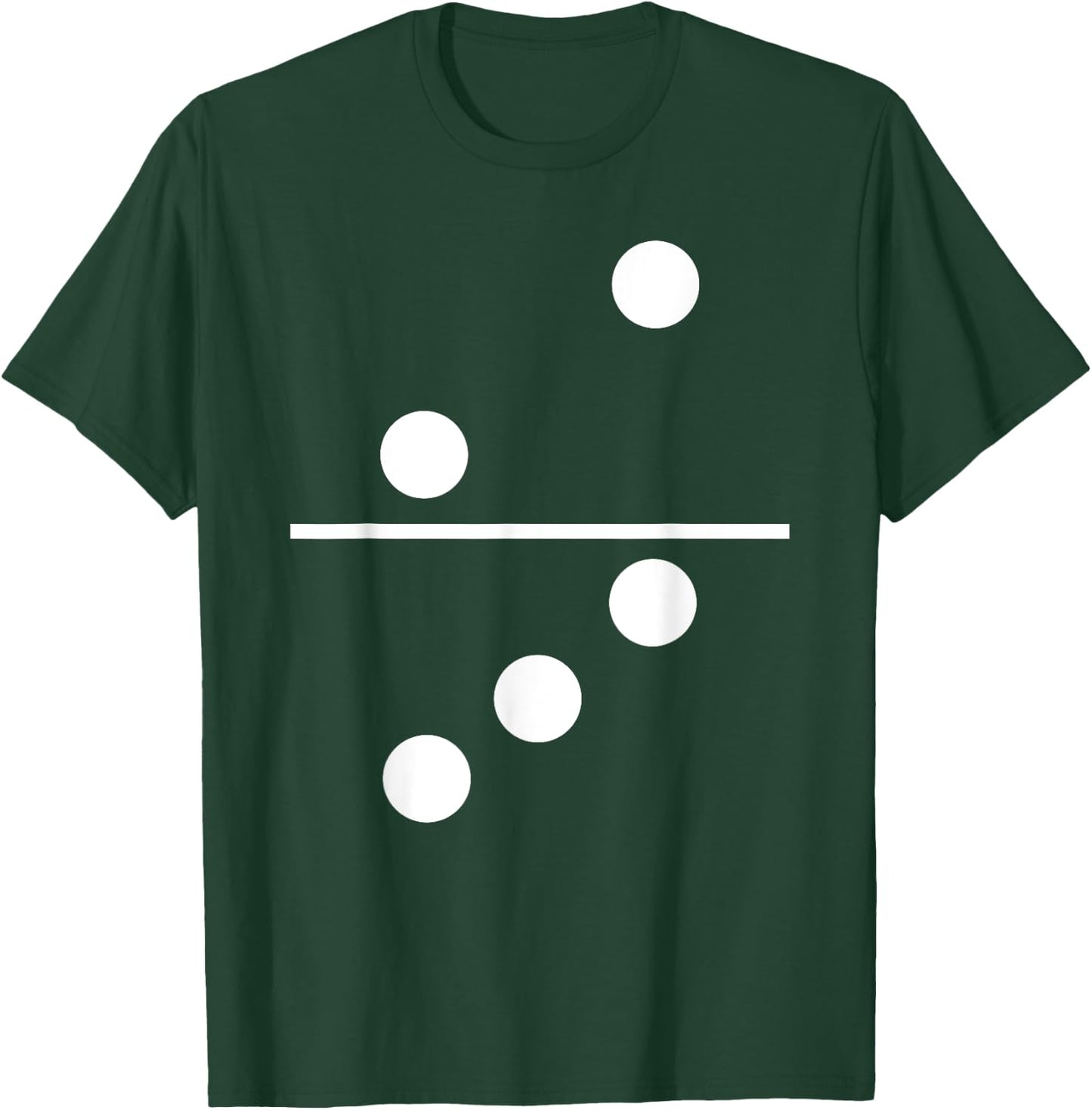 Domino Two Three Matching Halloween Group Cute Costumes 2-3 T-Shirt - T-Shirt | Forest