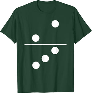 Domino Two Three Matching Halloween Group Cute Costumes 2-3 T-Shirt - T-Shirt | Forest