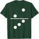 Domino Two Three Matching Halloween Group Cute Costumes 2-3 T-Shirt - T-Shirt | Forest