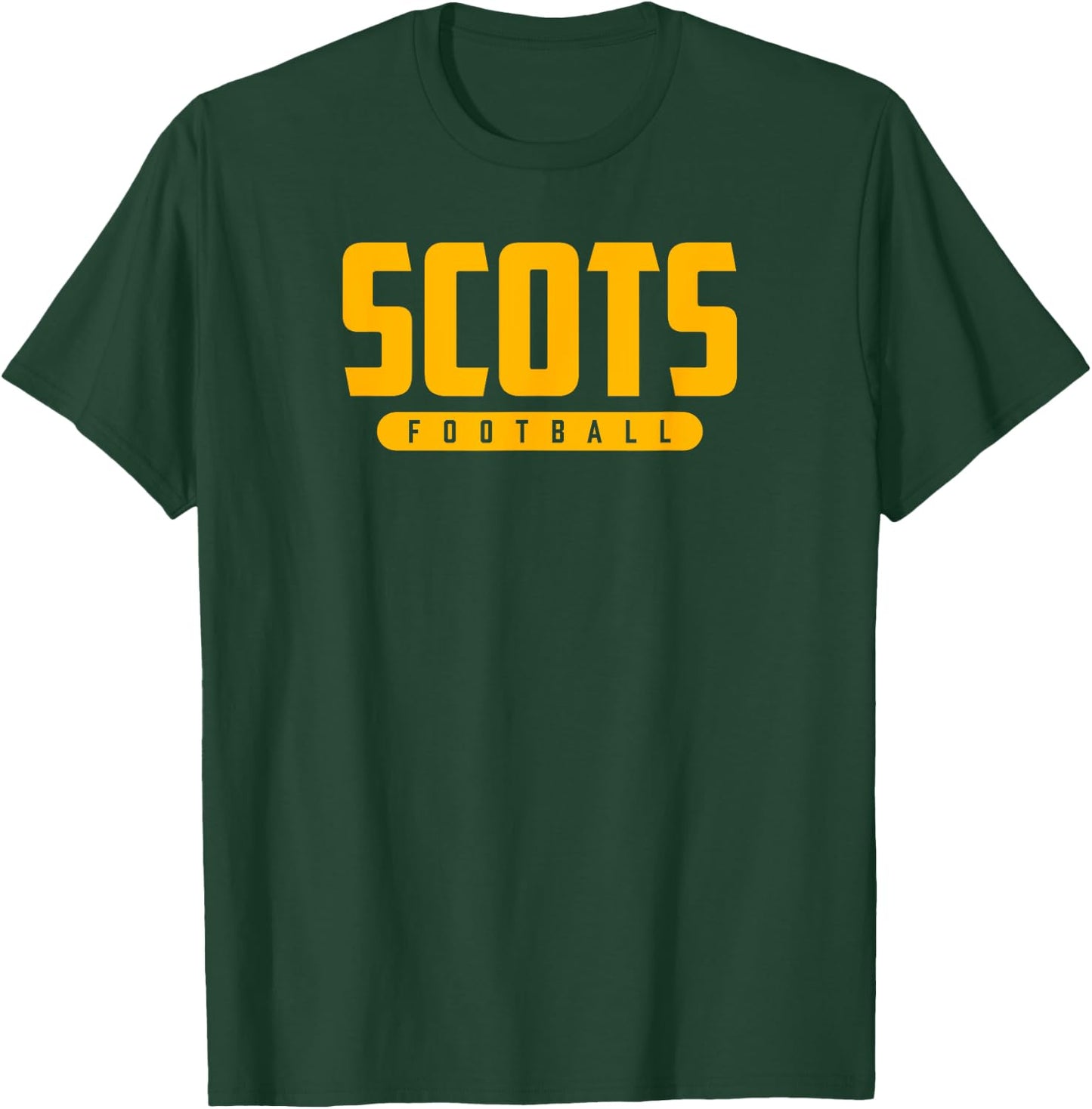 Highland Park Scots Football T-Shirt - T-Shirt | Forest