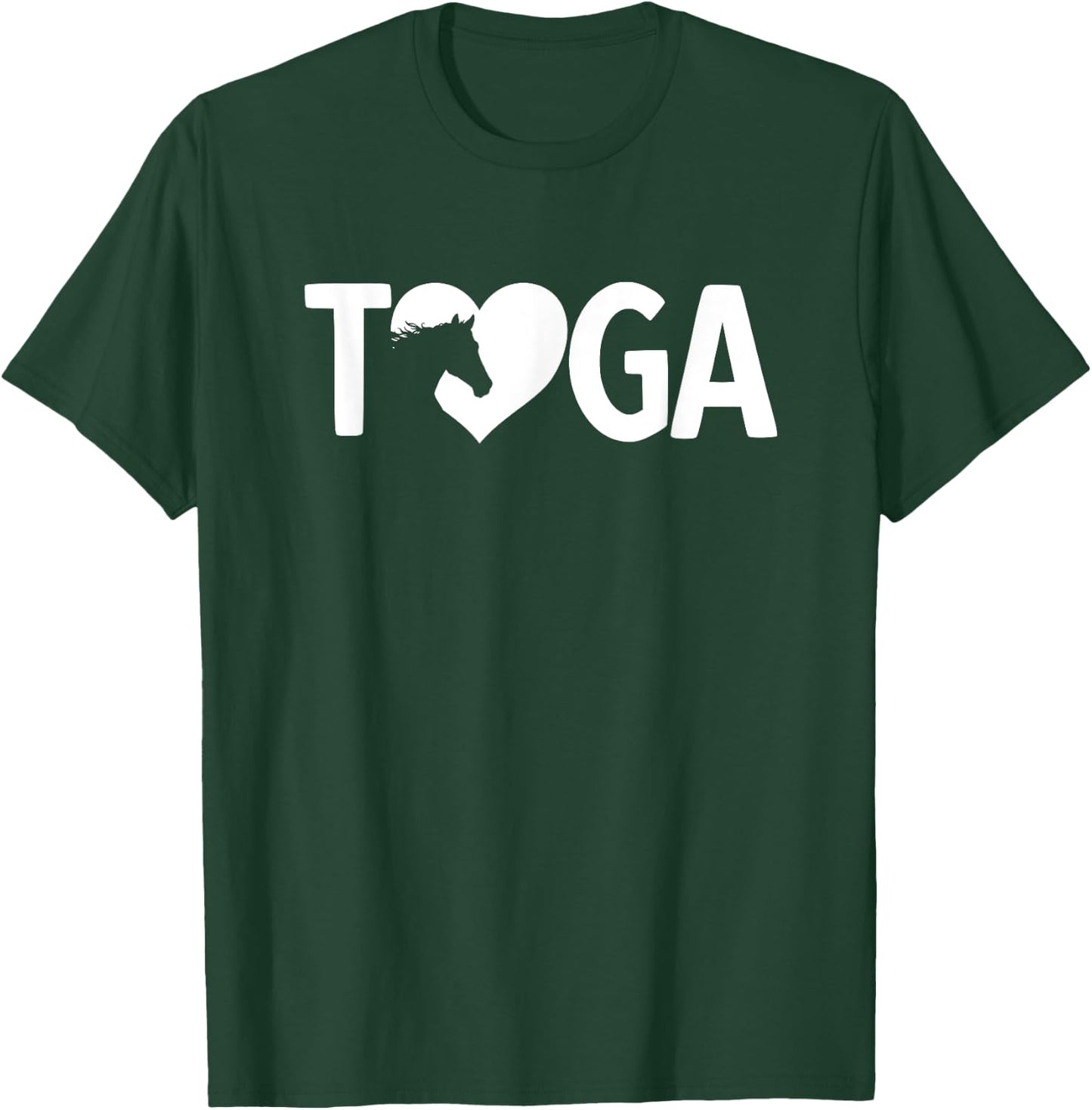 Saratoga Springs New York Toga Horse Racing T-Shirt - T-Shirt | Forest