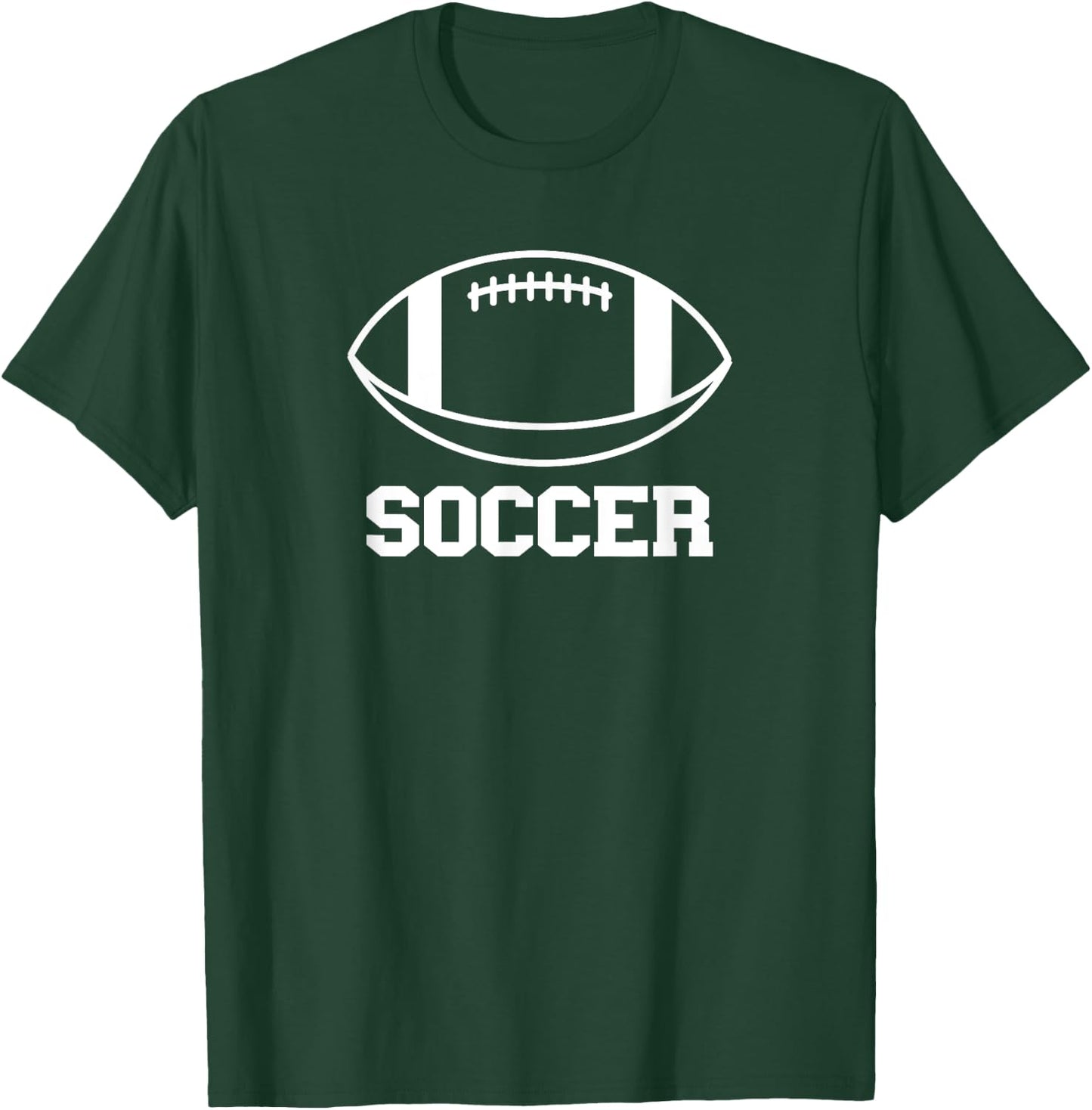 Funny Soccer Shirt with Football Sports Joke T-Shirt - T-Shirt | Forest