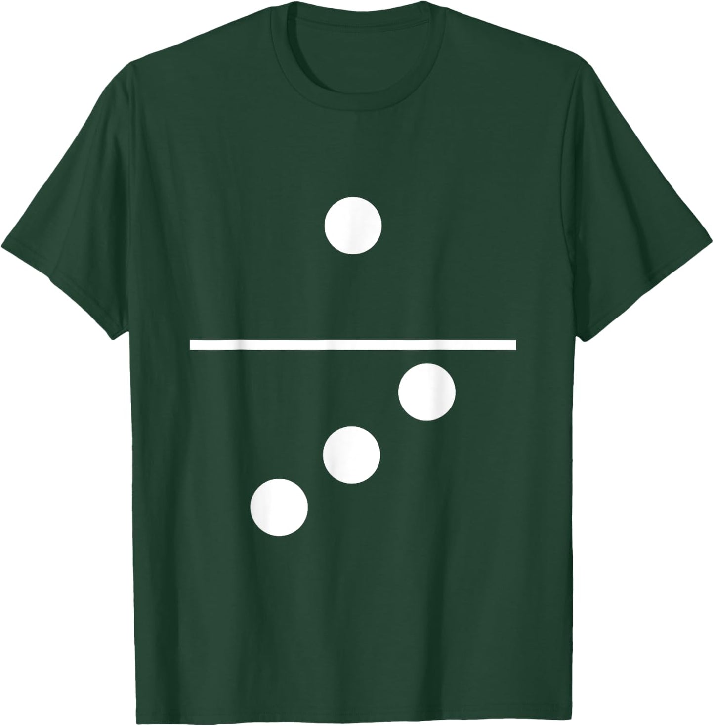 Domino One Three Matching Halloween Gift Group Costumes 1-3 T-Shirt - T-Shirt | Forest