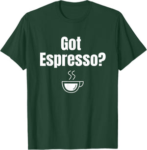 Espresso Coffee Cup Brewing Decaf Caffeine Lover Barista T-Shirt - T-Shirt | Forest