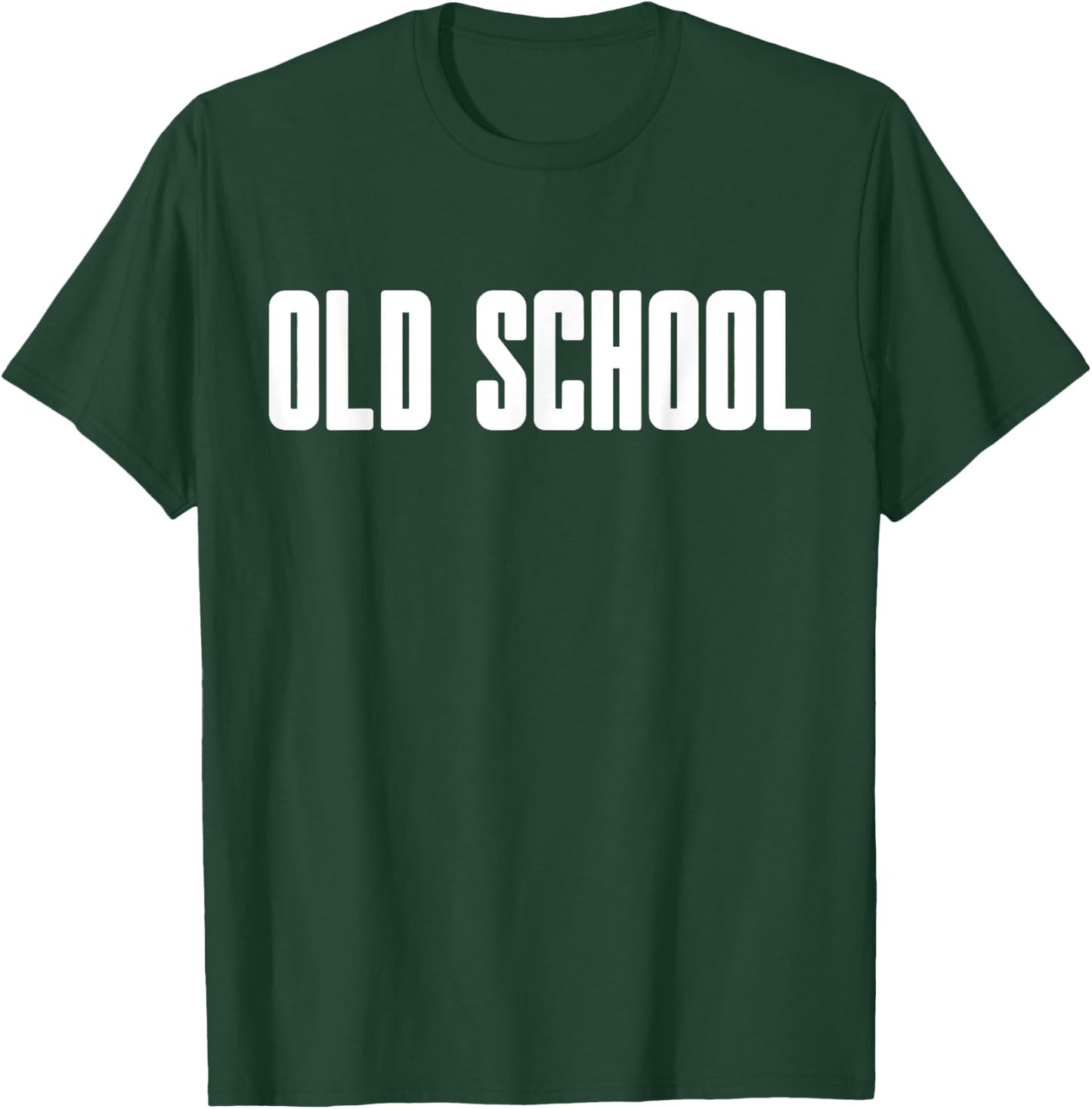 Old School - Classical Trendy 70s 80s 90s Fun T-Shirt - T-Shirt | Forest